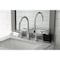 Kingston Brass KS8921CKL Widespread Bathroom Faucet with Brass Pop-Up, Polished Chrome KS8921CKL - alternate 5